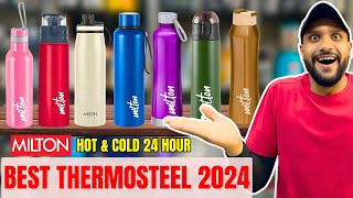 Miltons Top Thermosteel Bottle In 2024  Stainless Steel Vacuum Bottle For Hot amp Cold 24 Hour [upl. by Amelina]