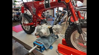 Honda CT70 Restoration part 4 [upl. by Adyaj307]