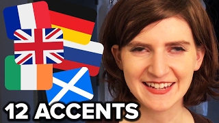 How To Do 12 Different Accents [upl. by Dustie]