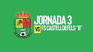 Peña Recreativa Juvenil A vs FS Castelldefels B  Jornada 3 [upl. by Atteyram335]