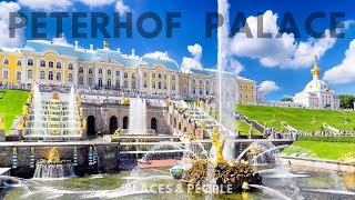 PETERHOF PALACE  SAINT PETERSBURG RUSSIA  HD [upl. by Sokil]