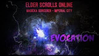 Magicka Sorcerer Pet Build for Imperial City  ESO [upl. by Eenwat]