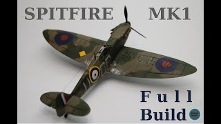 Airfix Spitfire mk1  Full build [upl. by Shayn]