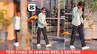 tari chad di jawani reels trending video editing  trending reels edit  lens blur amp shake effect [upl. by Skeie]