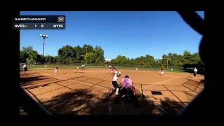 Kyra “Kiwi” Eckhoff catches a line drive at first base 10192024 [upl. by Schwejda]