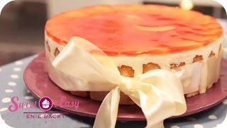 Pinke ChampagnerTorte mit Äpfeln backen  Sweet amp Easy  Enie backt [upl. by Jamesy]