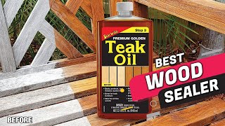 Best Wood Sealer  Give Protection From UV Sun Damage Fading Water amp Weather  Top 5 Review 2023 [upl. by Gathers541]