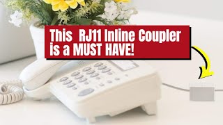 5 Shocking RJ11 Inline Coupler Mistakes Youre Making Right Now [upl. by Anirba579]