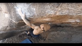 South Mountain Bouldering UK Roof FA [upl. by Gautier534]