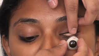 Artificial eye removal with suction cup [upl. by Lena752]