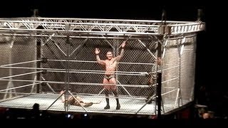 Randy Orton C VS John Cena Steel Cage Match for WWEWHC [upl. by Nosahc]