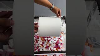 Satisfying thermocol cuttingviralvideo satisfying frindship [upl. by Yajiv597]