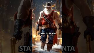 STATES AS SANTA PT 1 midjourneyai christmas [upl. by Eittik]