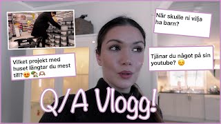 SVARAR PÅ ERA FRÅGOR ✨RENOVERINGS UPPDATERING VLOGG 113  AMANDA MARIN [upl. by Nnyleahs]