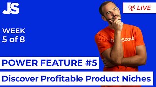 Discover Profitable Product Niches  Jungle Scout  Power Feature Series  Week 5 of 8 [upl. by Arde69]