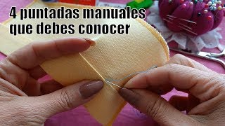 4 puntadas que debes conocer [upl. by Chad]