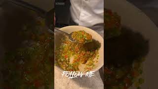 Norwegian salmon crudo food foodie youtube instagram viralvideo reels chef nyc shorts [upl. by Ettesoj]