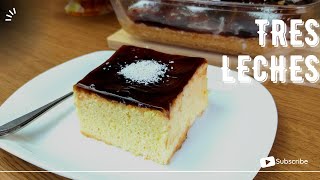 Milky Caramel Cake  Easiest Tres Leches Cake Recipe  Trileçe [upl. by Eckel]