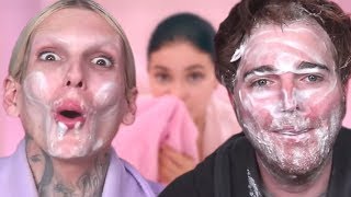 Jeffree amp Shanes Kylieskin review was HILARIOUS [upl. by Yv]