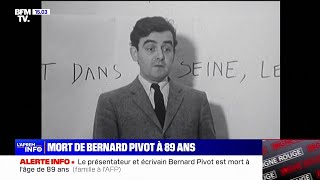 Présentateur de lémission Apostrophes Bernard Pivot est mort à lâge de 89 ans [upl. by Nosnaj]