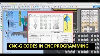 CNCG CODES G0 G01 G02 G03 G04 G20 G21 G90  IN CNC PROGRAMMING part 2 [upl. by Robi]