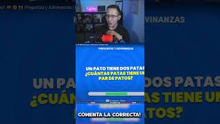 ¿Qué Tan Lógico Eres 🧠🤔👀 Preguntas y Adivinanzas  shorts playquiz PlayQuiz [upl. by Nalra225]