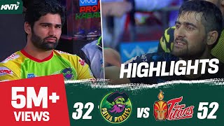 Pro Kabaddi 2018 Highlights  Patna Pirates Vs Telugu Titans  Hindi [upl. by Atiuqaj]