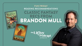 Fun Friday Book Recs with Fablehaven Author Brandon Mull [upl. by Ayat913]