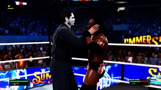 Michael Myers vs Booker T WWE Full Match [upl. by Rehm]