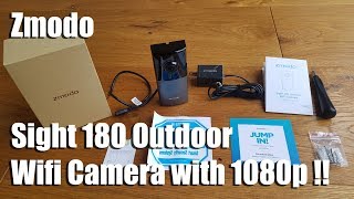 Zmodo Sight 180 Outdoor Unboxing and Setup [upl. by Irahs]