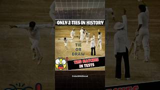 Test Match Tie in Cricket History  🤯 testcricket historyofcricket crickethistory [upl. by Altaf951]