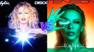 Disco vs Tension Kylie Minogue  Album Battle [upl. by Ponzo]