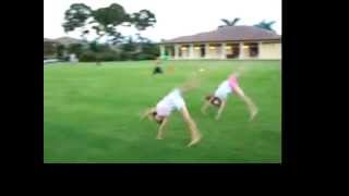 ROUND OFF BACK HANDSPRING BACK TUCK BREE ROENICK LAWSON [upl. by Nigen]