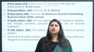 Introduction To Pharmacopoeias Part1 Indian Pharmacopoeia And British Pharmacopoeia [upl. by Raseta724]