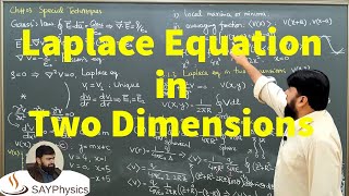 L243 Laplaces Equation in two dimensions [upl. by Garlan286]