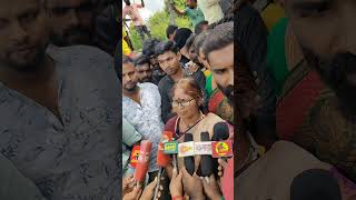 Muthu Lakshmi Veerappan interview  Youtubers threatened by Press people [upl. by Reffineg]