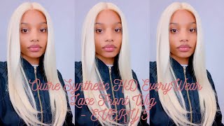 Glamourtress  Outre Synthetic HD EveryWear Lace Front Wig  EVERY 5 [upl. by Hamirak]