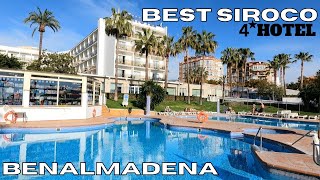 Benalmadena BEST SIROCO Hotel POOL and BAR Tour Andalusia SPAIN Costa del Sol [upl. by Etireuqram243]