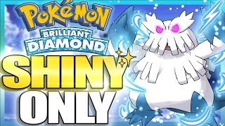 I Attempted To Beat Pokemon Brilliant Diamond Using Only SHINY Pokemon [upl. by Abad854]