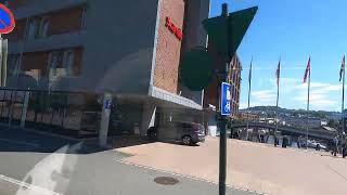 Trondheim Norway Norge P2 From Bus 4K June 2024 [upl. by Nosmoht531]