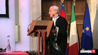 Inaugurazione anno accademico 20132014 La lezione del prof Gaetano Tomaselli [upl. by Noillid]