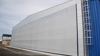 MEGA CORTINAS PLEGABLES PARA HANGARES Y BODEGAS CON ACCESOS DE GRANDES DIMENCIONES [upl. by Reuven437]