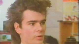 Nik Kershaw Interview 1984 part two from Belfast TV recording [upl. by Yekcir101]