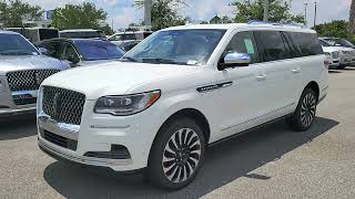 2024 Lincoln Navigator Black Label vs the Navigator Black Label Special Edition [upl. by Yanarp]