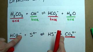 Identify Conjugate Acid Base Pairs Bronsted Lowry [upl. by Roselane]