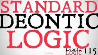 Standard Deontic Logic SDL [upl. by Herries372]