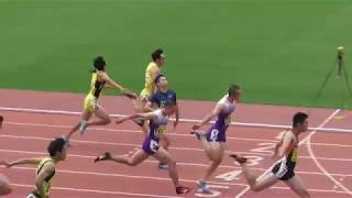 2018 長崎県陸上選手権大会 100ｍ決勝 [upl. by Calbert]