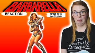 BARBARELLA 1968 MOVIE REACTION FIRST TIME WATCHING [upl. by Fai]