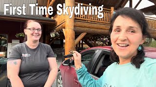 First time skydiving at Meadow Peak SkydivingLost Prairie Montana [upl. by Unam713]