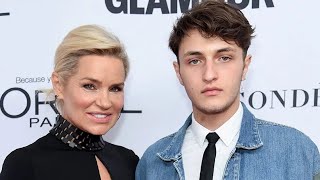 Yolanda Hadid marks Anwar Hadids 25th birthday in a nostalgic tribute [upl. by Vinay985]